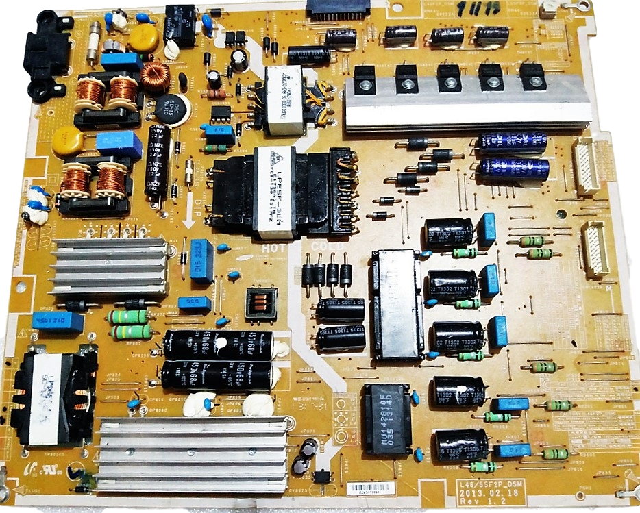 BN44-00633A Samsung TV Module, power supply board, L55F2P_DSM, UN55F7500AFXZA, UN55F7450AFXZA