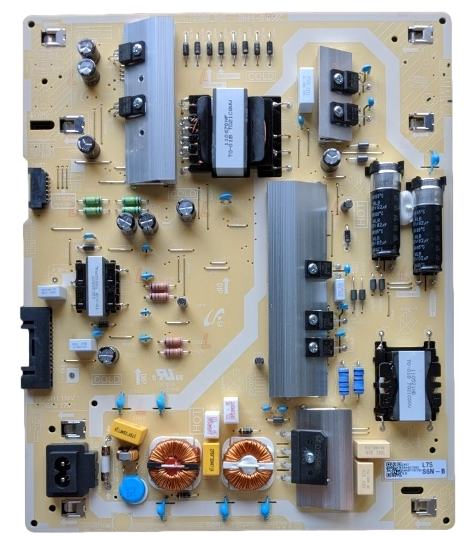 BN44-01056C Samsung Power Supply, 75S6N_BHS, UB26, UN75TU7000BXZA, UN75TU7000FXZA, UN75TU690TF