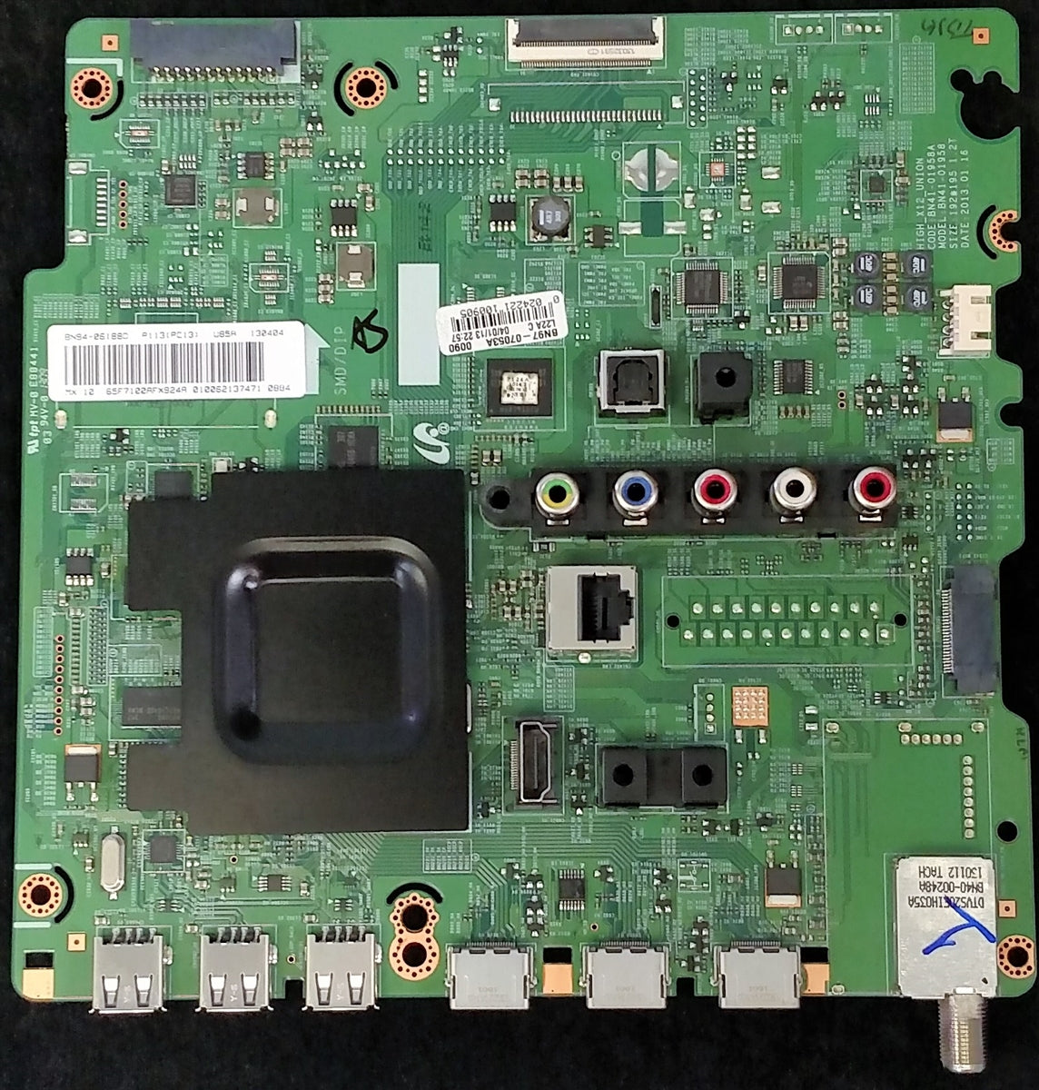 BN94-06188D Samsung TV Module, main board, HDMI, BN41-01958A, BN97-07053A, UN65F7100AFXZA