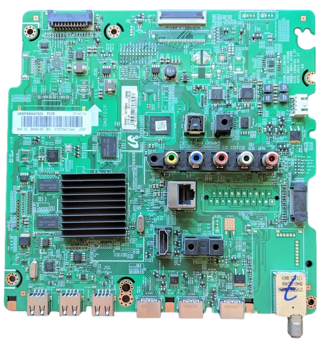 BN94-06437Y Samsung TV Module, main board, tuner, BN41-01958A, BN97-07019Q, UN50F6400AFXZA