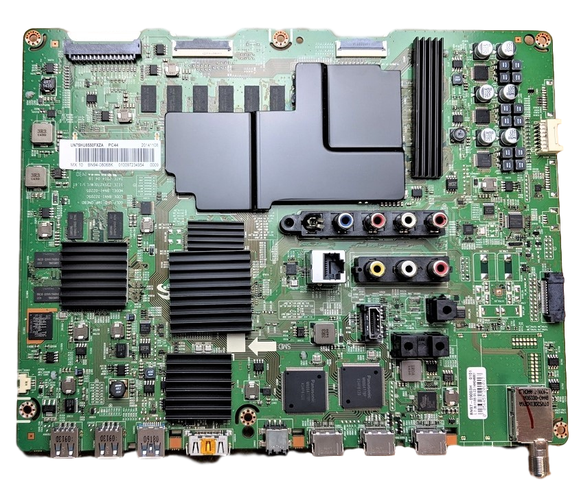 BN94-08068K Samsung Main Board, BN41-02205C, BN97-09003H, UN75HU8550FXZA