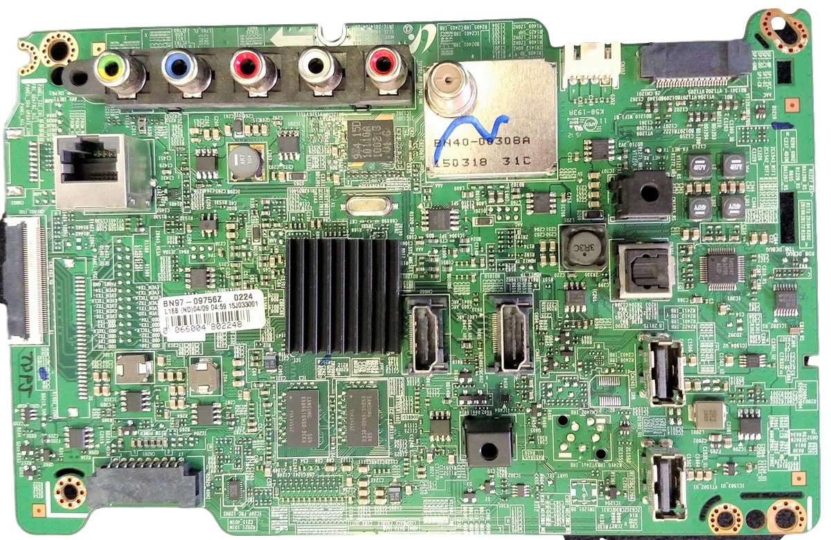 BN94-08744L Samsung Main Board, BN97-09756Z, BN41-02245A, UN65J6200AFXZA, UN65J6200AFXZC