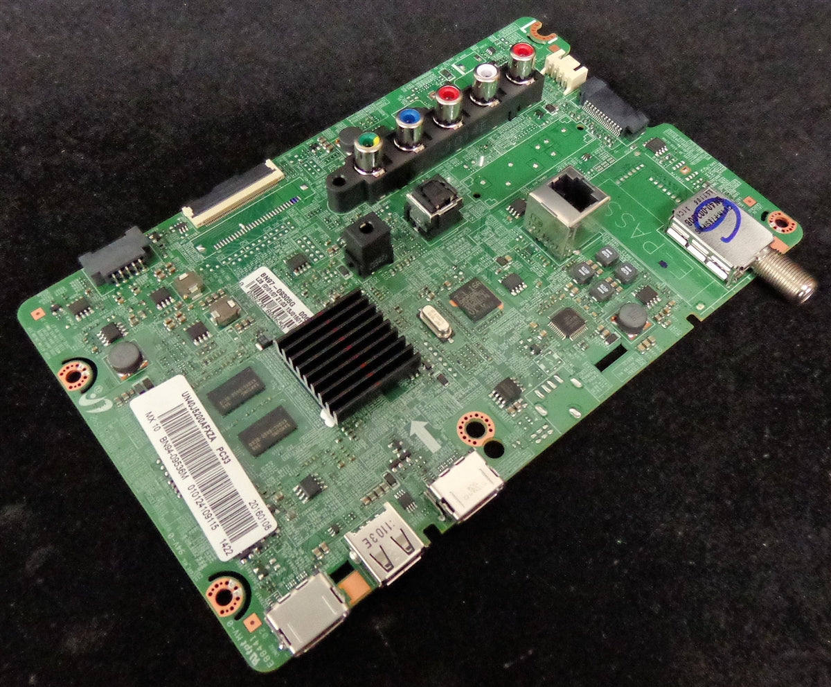 BN94-09536M Samsung Main Board, BN94-11796A, BN97-09305G, BN41-02307B, UN40J5200AFXZA, UN40J5200AFXZA JH02, UN40J5200AFXZA IH01