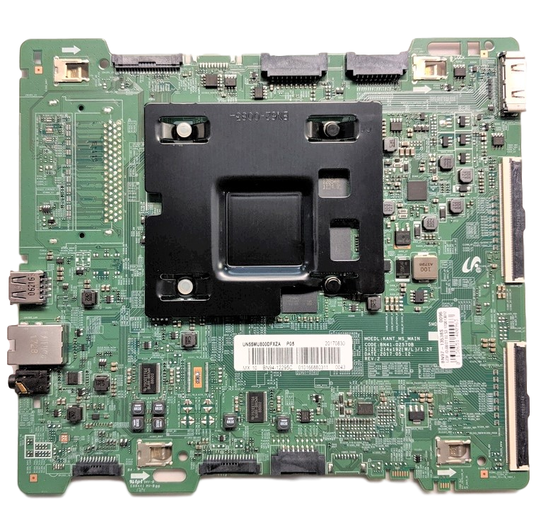 BN94-12295C Samsung Main Board, BN97-13538S, BN41-02570B, AC05, UN55MU800DFXZA