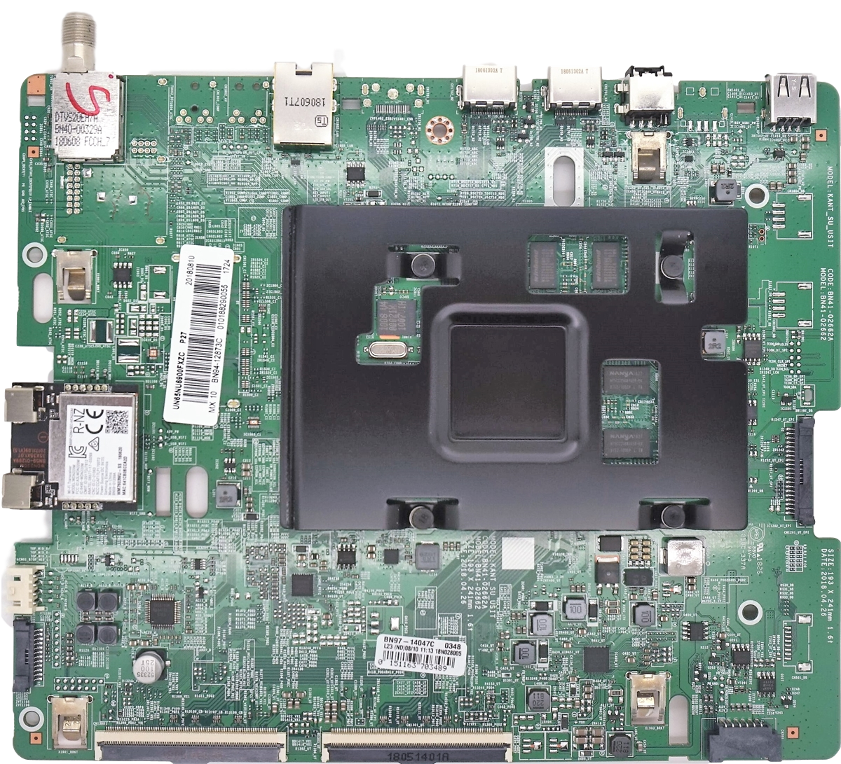 BN94-12873C SAMSUNG MAIN BOARD, BN97-14047C, BN41-02662A, UN65NU6900FXZA, UN65NU6080FXZA, UN65NU6070FXZA, UN65NU6900FXZC, UN65NU6950FXZA, UN65TU8000F, UN55NU6900F