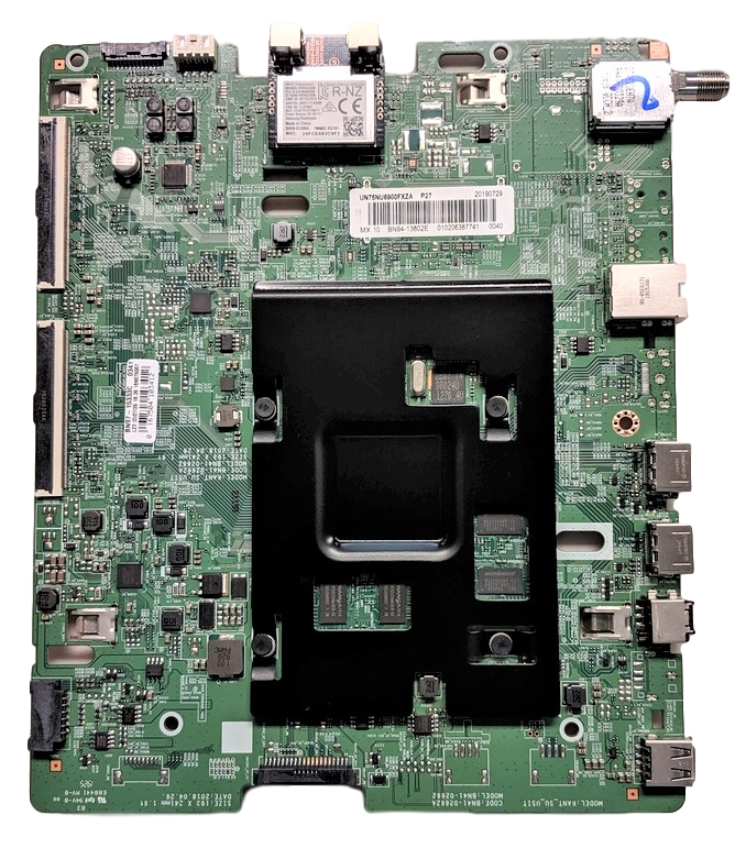 BN94-13802E Samsung Main Board, BN94-13802H, BN97-15333C, BN41-02662A, UN75NU6900FXZA, UN75NU6950FXZA, UN75NU6900FXZC, UN75NU6080FXZA