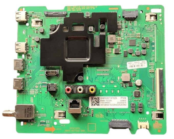 BN94-15232B Samsung Main Board, BN97-16597X, BN9415232B, QN65Q60TAFXZA, QN65Q60TAF, QN65Q60TAFXZC, QN65Q6DTAFXZA