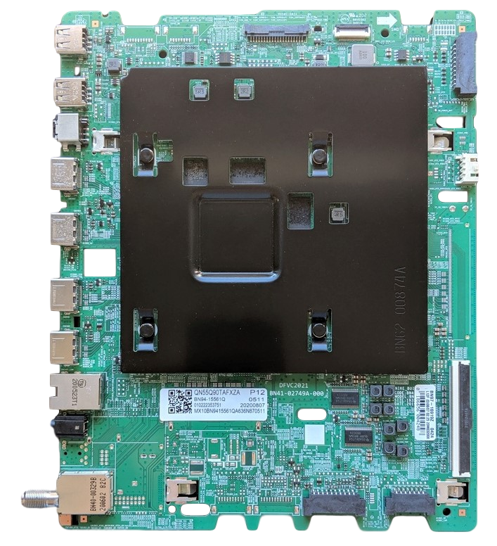 BN94-15561Q Samsung Main Board, BN97-16919Z, 20200807, QN55Q90TAFXZA