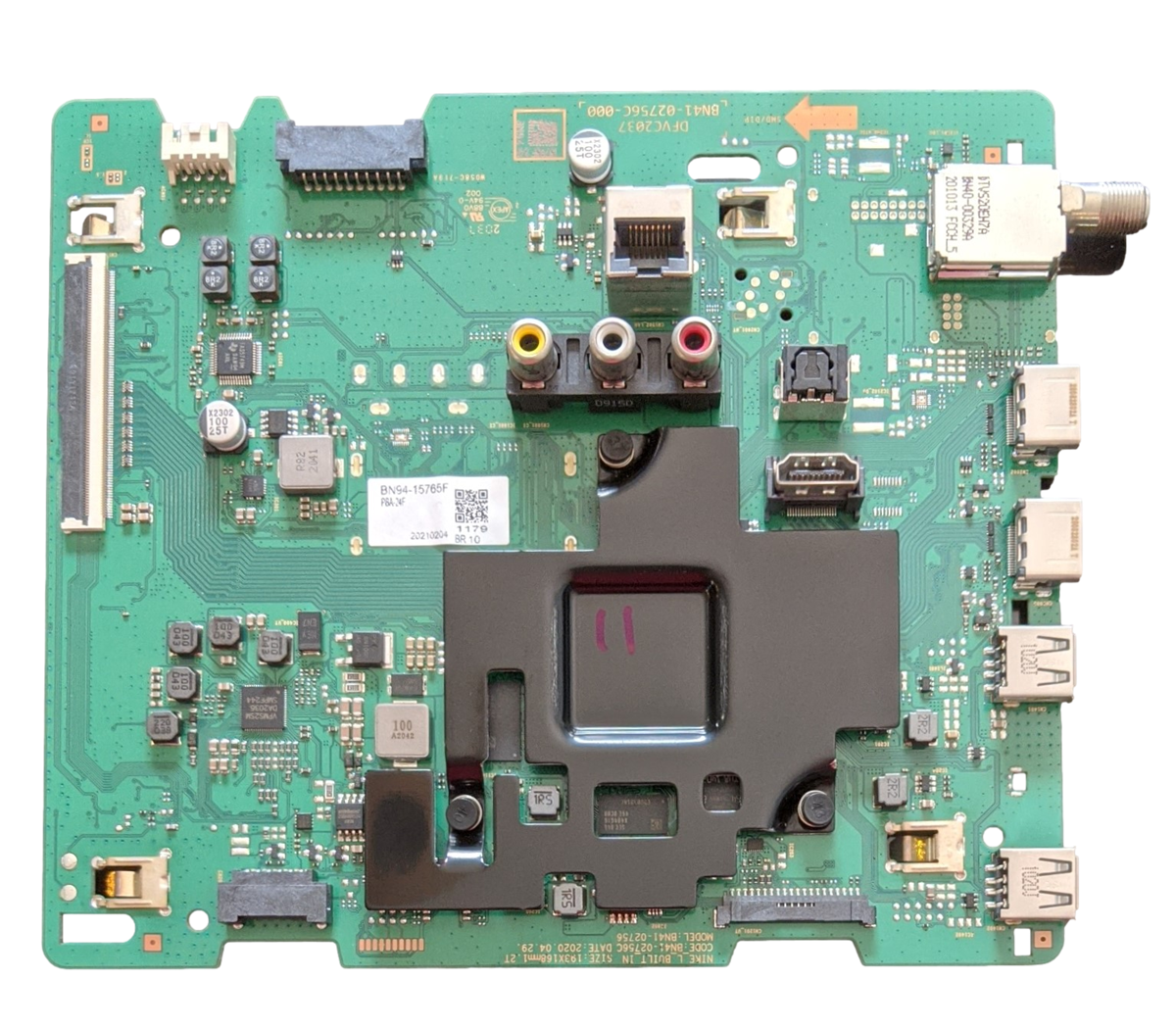 BN94-15765F Samsung Main Board, BN41-02756C, UN75TU8000GXZA – TV Parts ...