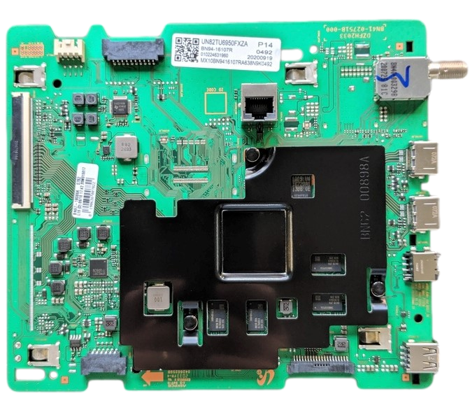 BN94-16107R Samsung Main Board, BN41-02751B, BN97-18088A, UN82TU6950FXZA, UN82TU700DFXZA, UN82TU7000FXZA