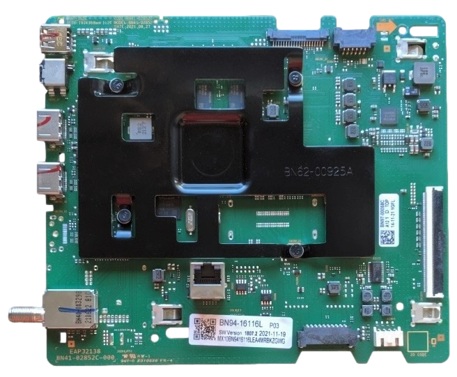BN94-16116L Samsung Main Board, BN41-02852C, BN97-00058C , UN85AU800DFXZA, UN75TU7000FXZA, UN75TU700DFXZA