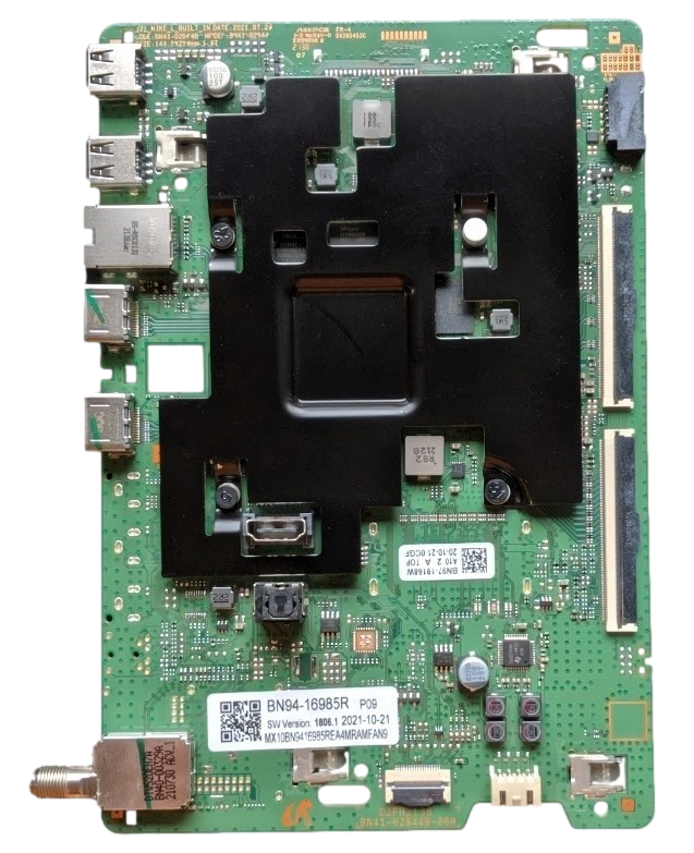 BN94-16985R Samsung Main Board, BN97-19168W, BN41-02844B, FA13, QN65Q60AAFXZA