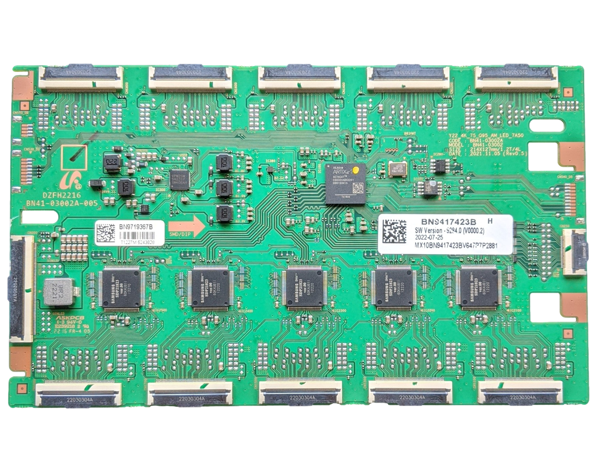 BN94-17423B Samsung LED Driver, BN9417423B, BN97-19367B, BN41-03002A, QN75QN95BAF, QN75QN95BAFXZA