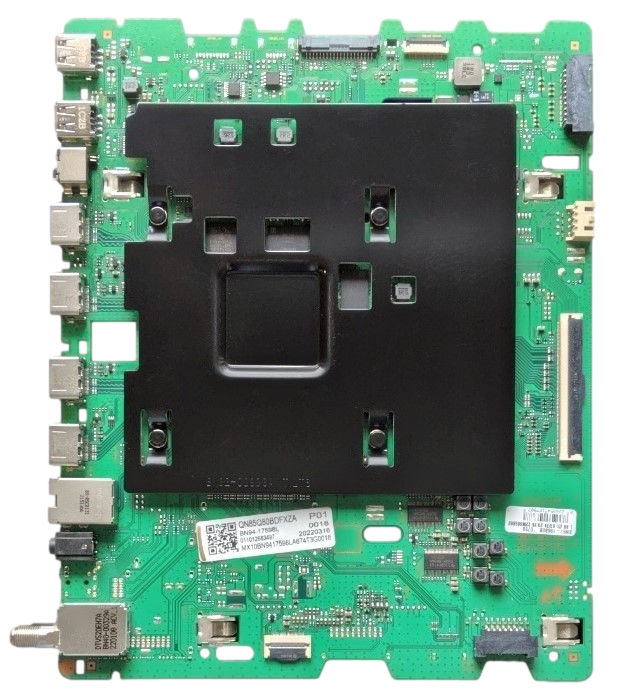BN94-17598L Samsung Main Board, BN97-19680B, BN41-03014A, QN85Q80BAF, QN85Q80BAFXZA