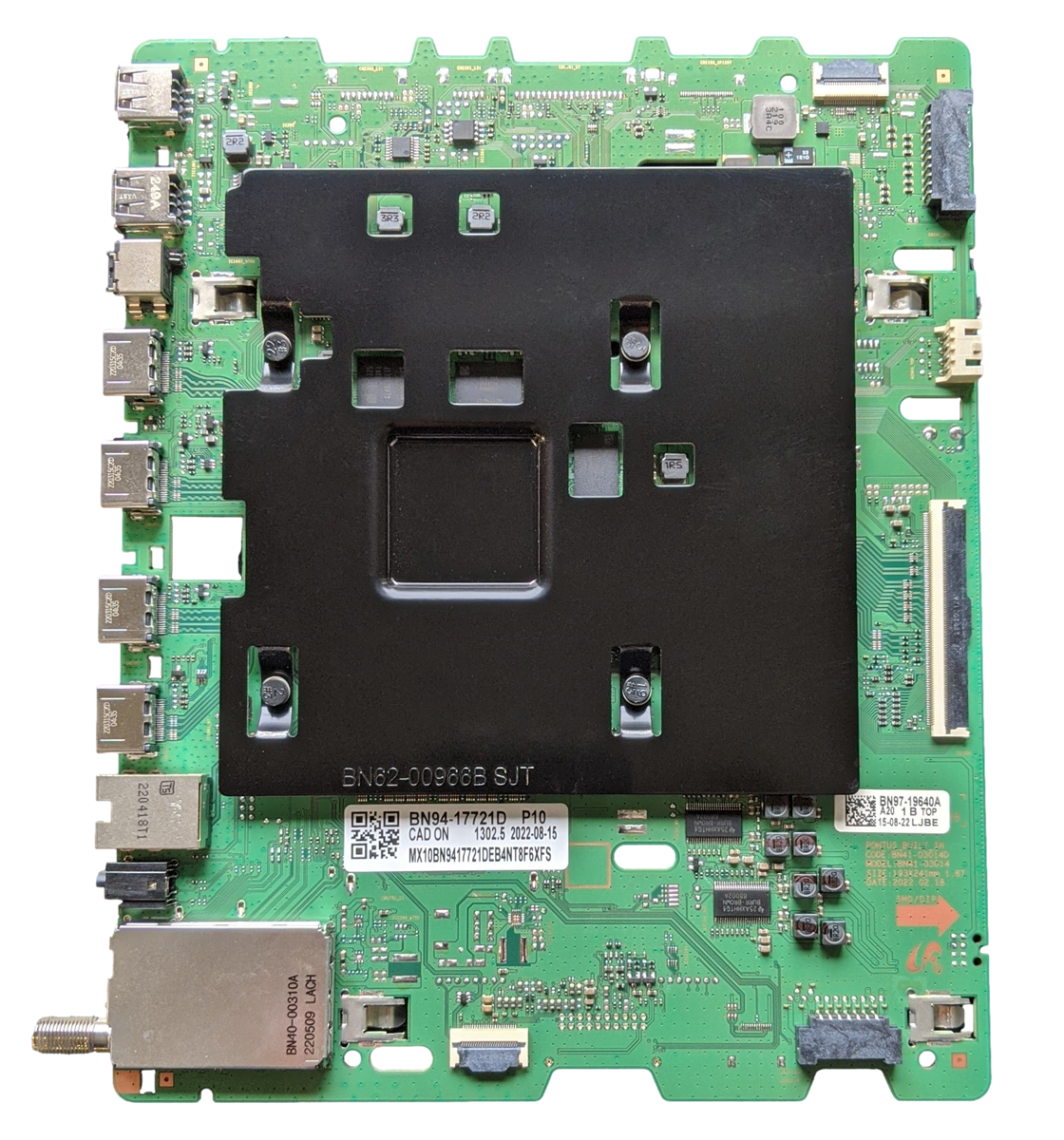 BN94-17721D Samsung Main Board, BN97-19640A, BN41-03014D, QN85QN90BAF, QN85QN90BAFXZA