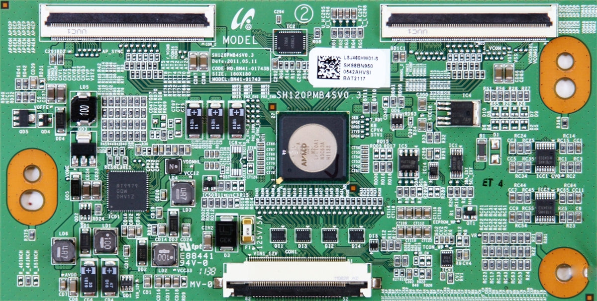 BN95-00542A Samsung TV Module, T-Con board, BN41-01743B, BN97-06126A, UN46D6400UFXZA, UN46D690WFXZA, UN46D6900WFXZA, UN46D6420UFXZA