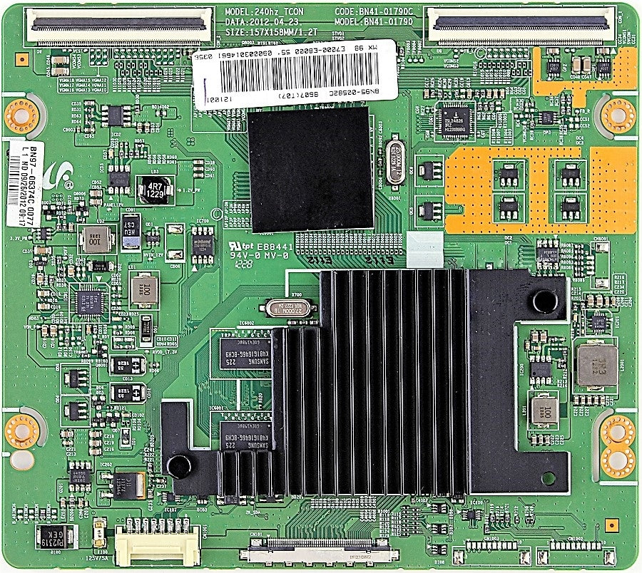 BN95-00582C Samsung T-Con, BN41-01790C, BN97-06374C, LH55UEAPLGC/ZA, UN55ES7003FXZA, UN55ES7100FXZA, UN55ES7150FXZA, UN55ES7500FXZA, UN55ES7550FXZA, UN55ES8000FXZA