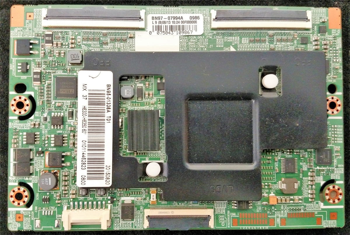 BN95-01336A Samsung T-Con, BN97-07994A, BN41-02132A, UN60H6300AFXZA, UN60J6200AFXZA, UN60J6300AFXZA, UN60J6400AFXZA, UN60H6203AFXZA, UN60H6350AFXZA