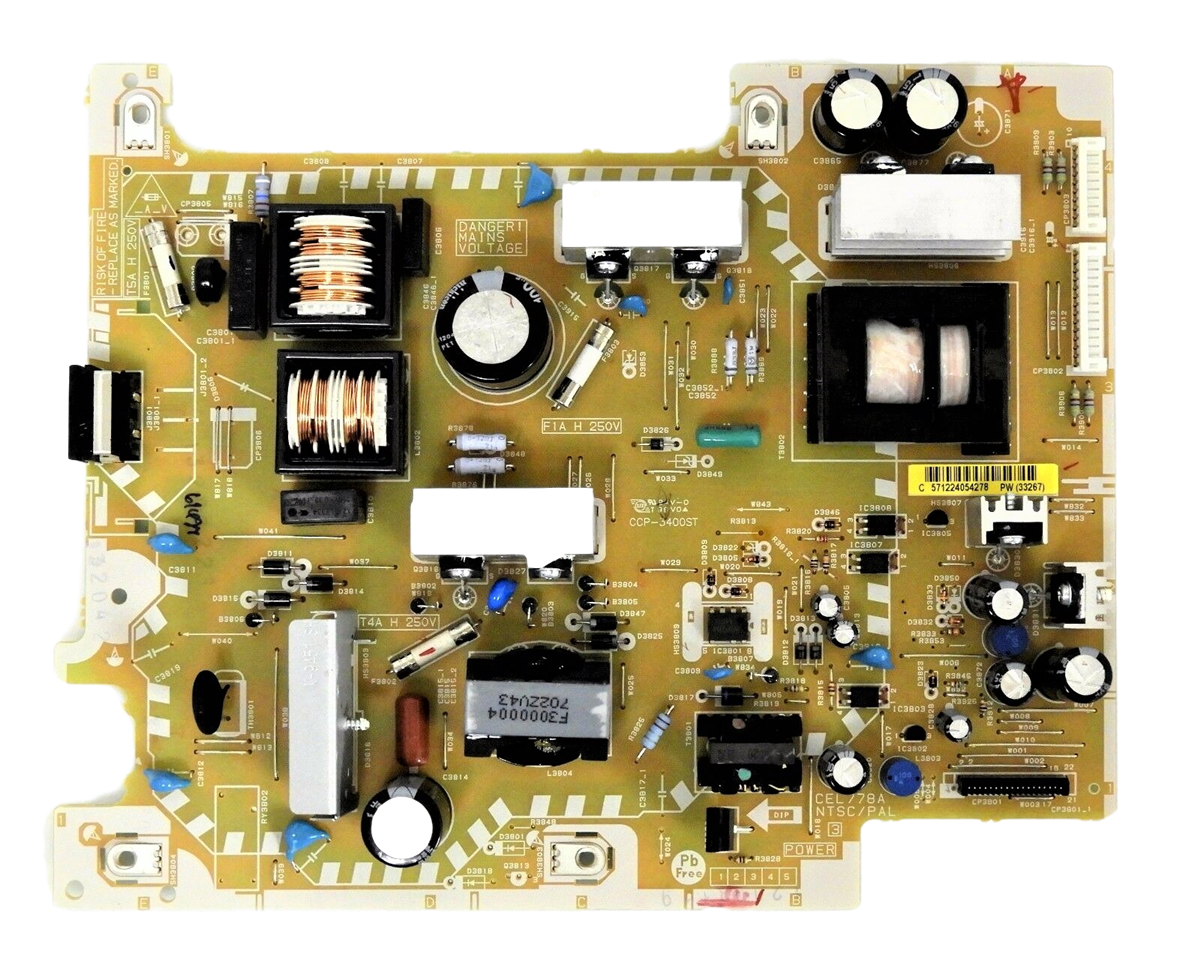 CEL778A JVC TV Module, power supply, CCP-3400ST, SLED4650, LT-46AM73