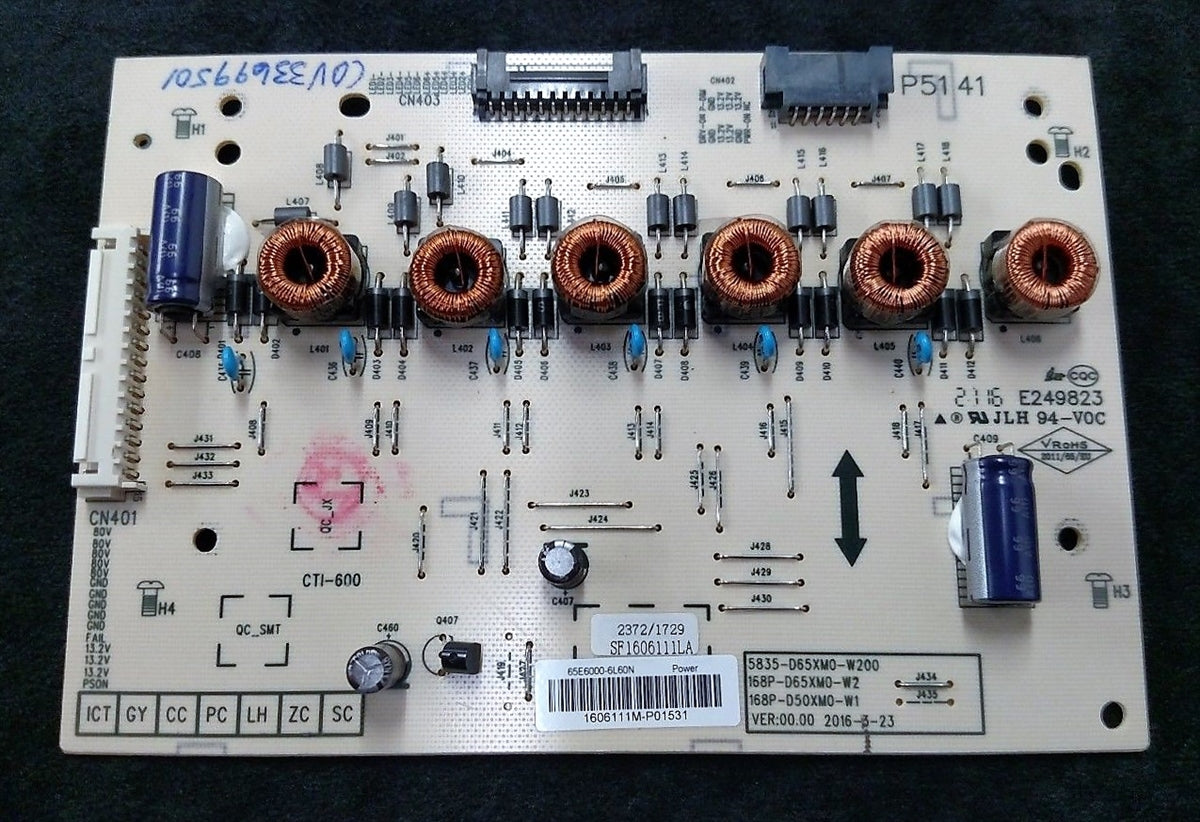 COV33699501 LG LED Driver, 5835-D65XM0-W200, 16BP-D65XM0-W2, 65UH5500-UA, 65UH5500