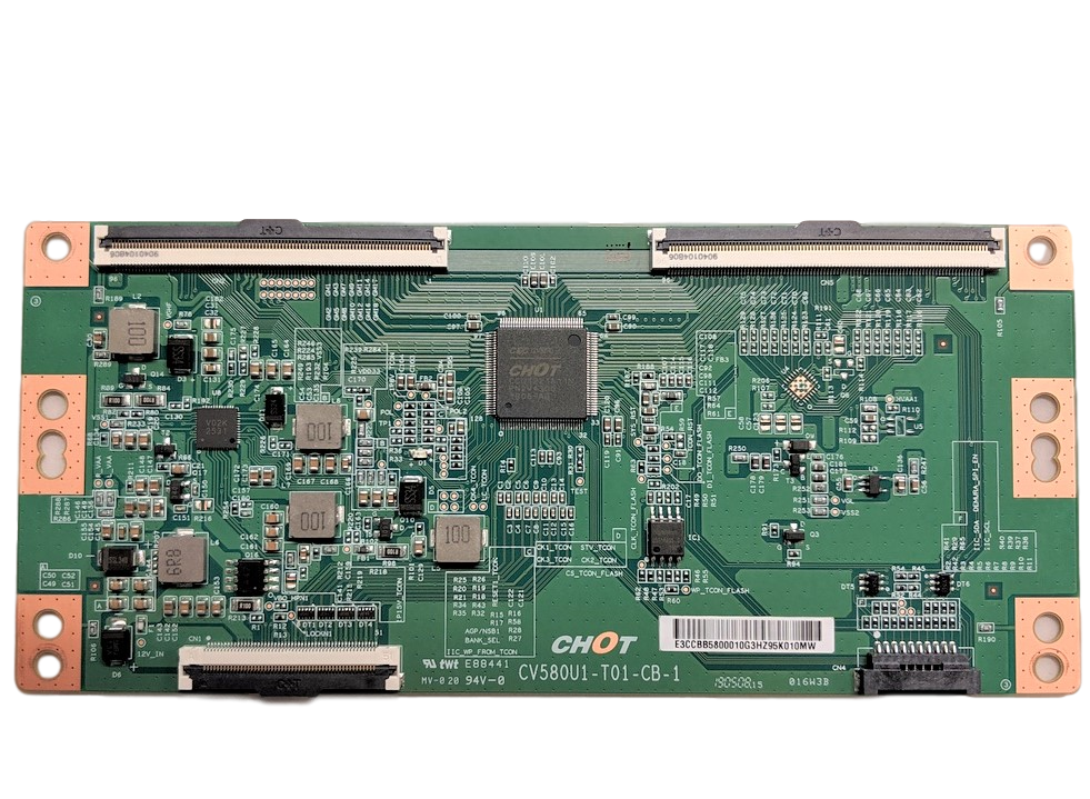 CV580U1-T01-CB-1 Insignia T-Con, E3CCBB5800010G, E8841, NS-55DF710NA19, V585-H11, V555-G1, 58R6E3