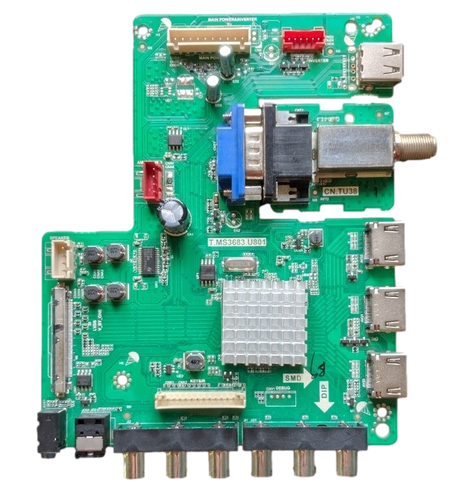 D8TV83AC-MAIN Sceptre Main Board, T.MS3683.U801, A19051425, N65