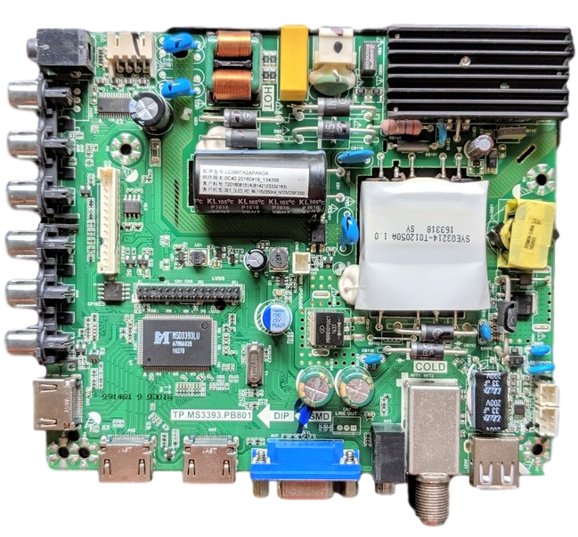 DH1TKAM0300M Haier Main Board, H16091481, TP.MS3393.PB801, LC390TA2APANDA, 39F2000
