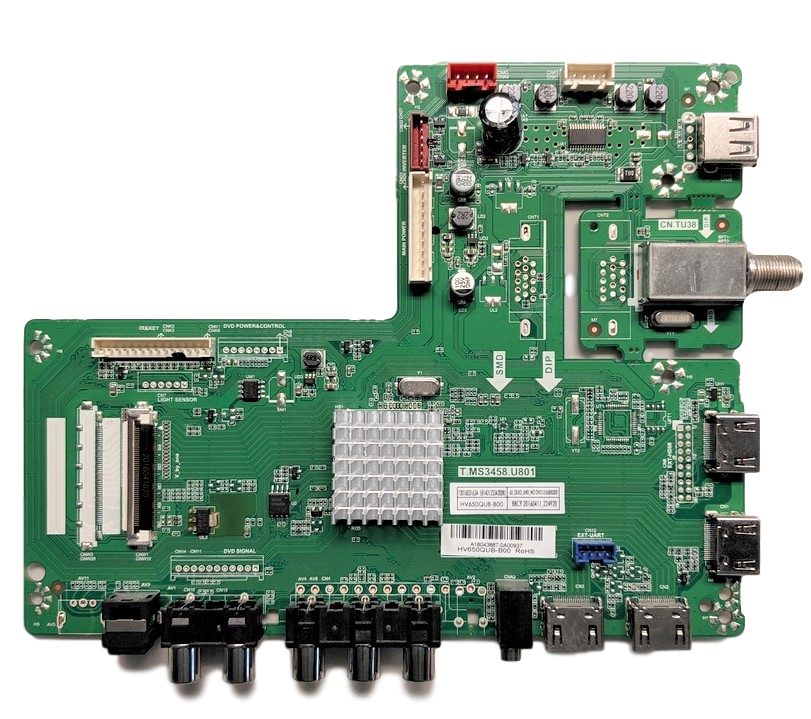 DH1TKFM0300M Haier Main Board, HV650QUBB00, T.MS3458.U801, A16043887, 65UF2505A