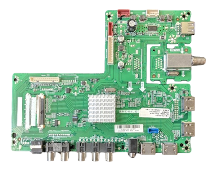 DH1TKFM0301M Haier Main, HV430QUB-N41, LSC650FJ11, L16085144, T.MS3458.U801, 65UF2505, ONA43UB19E04