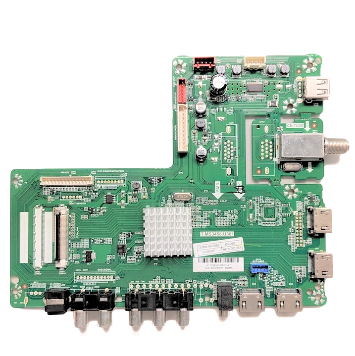 DH1TKYM0301M Haier Main Board, T.MS3458.U801, LSC650FN09, L17114696, 8142123342055, 65UG2500, 65UG2500B