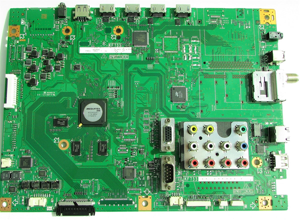 DKEYMF733FM01 Sharp TV Module, main unit, QPWBXF733WJN2, DUNTKF733FM01S