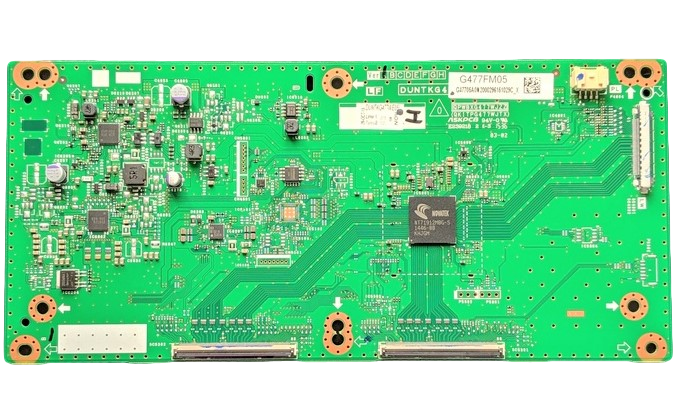 DUNTKG477FM05 Sharp T-Con Board, DUNTKG477WE5I, QPWBXG477WJZZ, QKITPG477WJTX, E239218, G47705A0N, LC-80LE632U