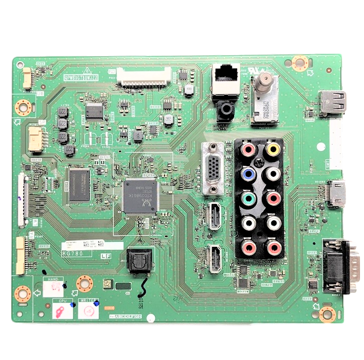 DUNTKG780FM03 Sharp Main Board, KG780FM03, QPWBXG780WJZZ, 742C, PN-LE701