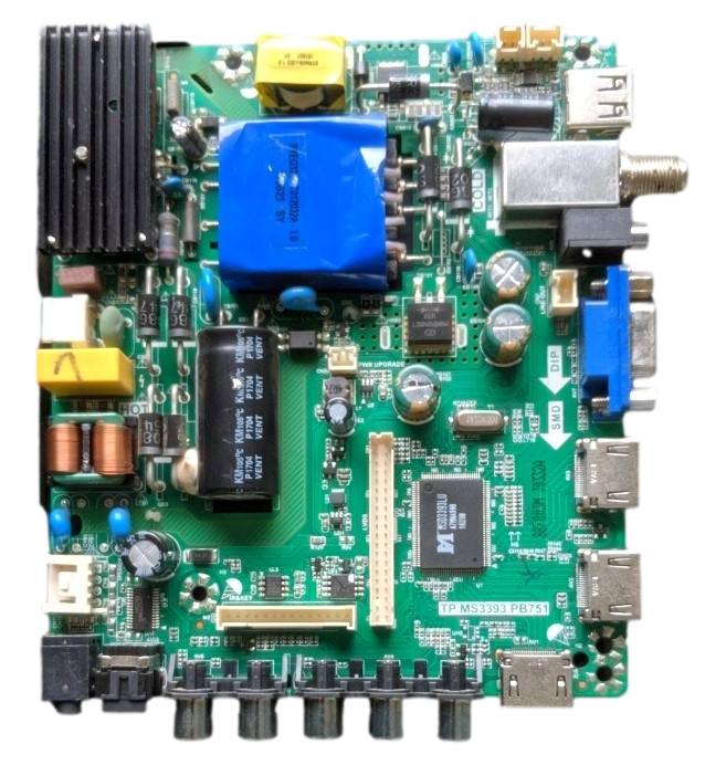 E17030-SY Element Main Board, TP.MS3393.PB751, 00A05-170304-03453, LQ400D3HD1K, ELFW4017