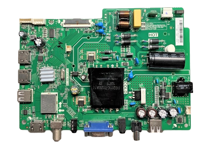 E2T4019-MAIN-V1 Element Main Board/Power Supply, A19072579, TP.V56-PB738, E2T4019