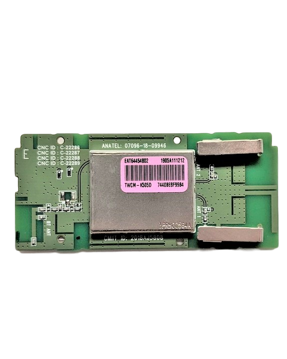 EAT64454802 LG Wi-Fi Module, EAT64454802, TWCM-K505D, 65SM9000PUA, 70UM7370PUA, 75UM7570PUA, OLED65E9PUA, 55UM7300PUA, OLED55C9PUA, OLED65C9PUA, 50UM7300PUA, 75UM6970PUB, OLED65C9AUA, 65SM8600PUA, 55SM9000PUA, 86SM9070PUA, 65UM7300PUA