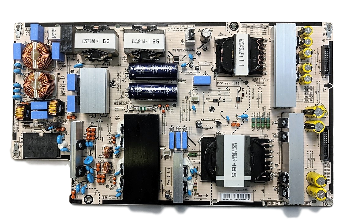 EAY65170411 LG Power Supply, EAX68364701(1.9), LGP65C9-190P, 65170411, OLED65C9PUA, OLED65E9PUA, OLED65B9PUA, OLED65C9AUA