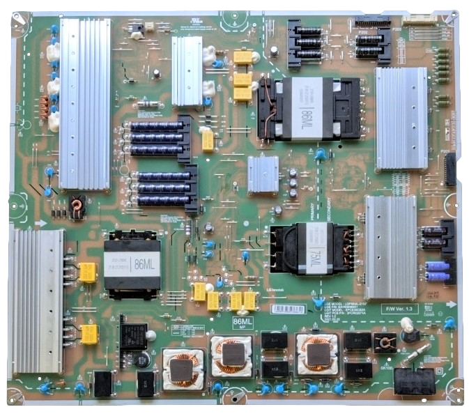 EAY65898601 LG Power Supply, LGP86ML-21SP, 86UP8770PUA, 86QNED90UPA, 86QNED83UPA