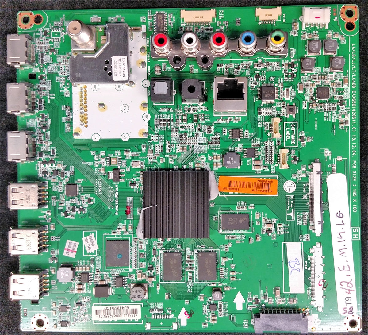 EBT62994407 LG TV Module, main board, EAX65610206(1.0), 42LB5800-UG, 42LB5800-UG.AUSDLJR