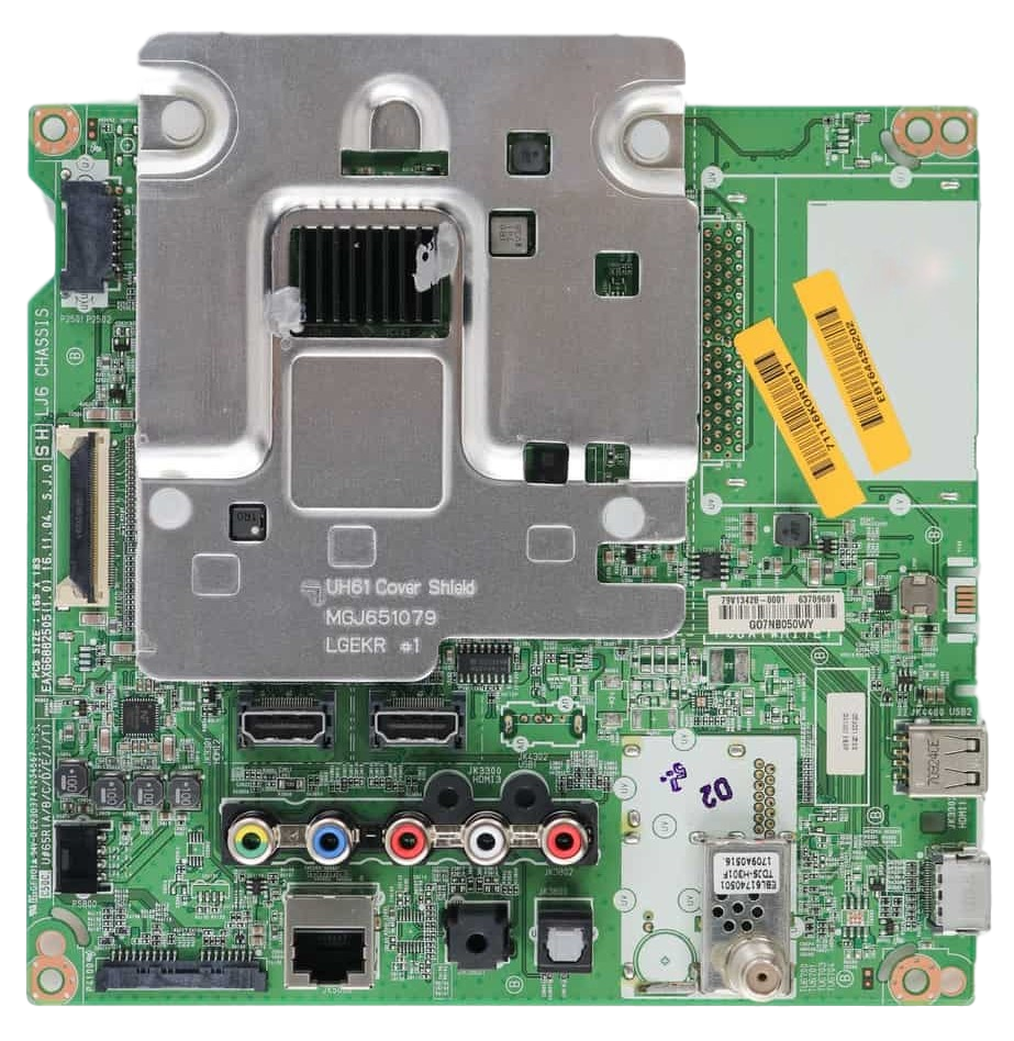 EBT64436202 LG Main Board, EAX66882503(1.0), UC.BUSWLJR, 60UH6035UC