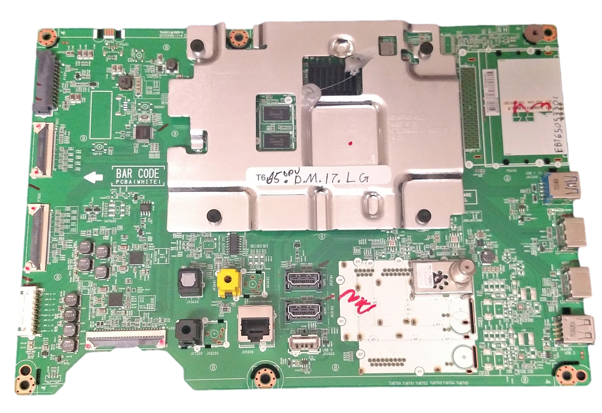 EBT65053301 LG Main Board, EAX67150604(1.0), OLED65B7A, OLED65B7A-U, OLED65B7A-U.BUSYLJR