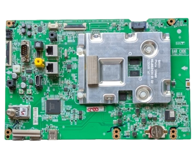 EBT66165301 LG Main Board, EAX69082501(1.0), RU6NL3A115, 75UT640S0UA
