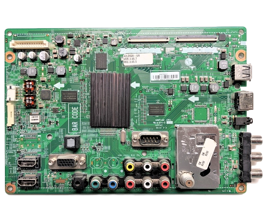 EBU60943915 LG Main Board, EAX61352203(1), 42LD520-UA