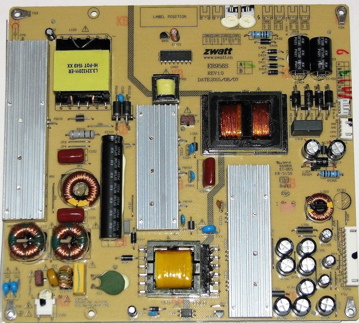 ER956SA PROSCAN POWER SUPPLY, ER956S, ER956A238320, PLEDE6535AUHD