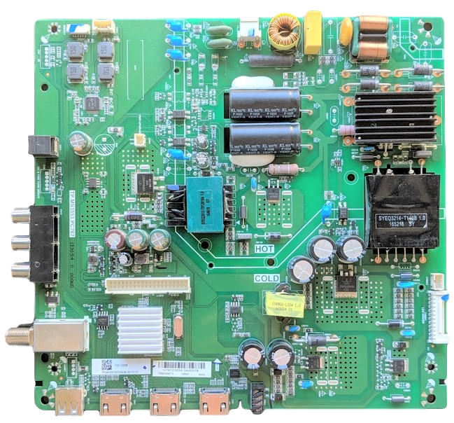 H16123054 Toshiba Main Board/ Power Supply, TP.MS3553.PC767, H16123058, 50L420U