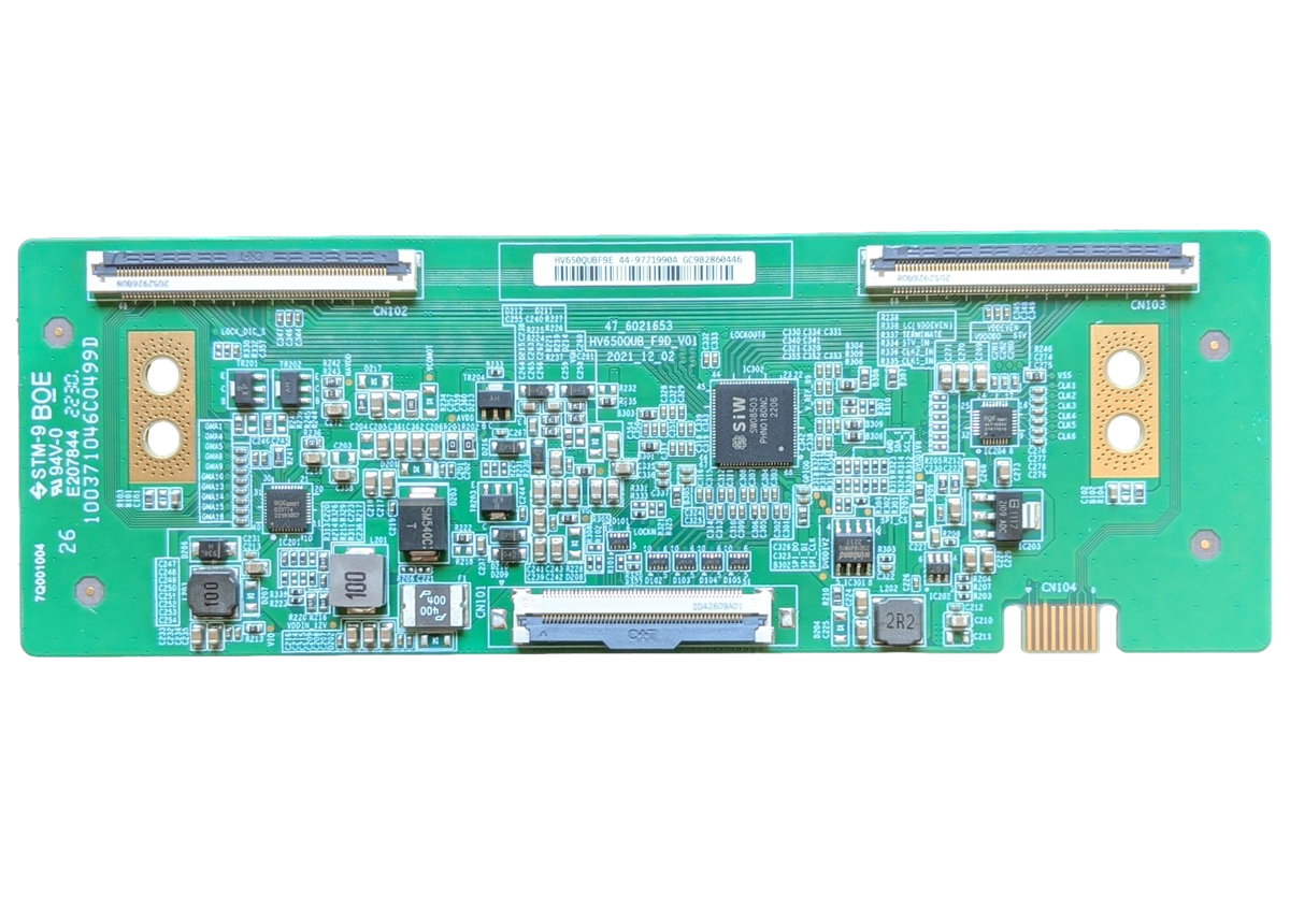 HV650QUBF9E Philips T-Con, HV650QUBF9E, 44-9771990A, 65PFL4864/F7W