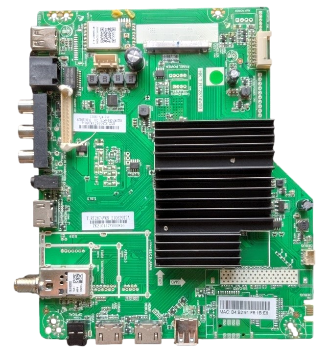 HX21WTV084-087ZJ RCA Main Board, T.RT2874V09 ,210529T2A HK.T.RT2874V09, RWOSU7047