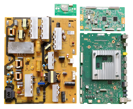 KD-55X85K Sony TV Repair Parts Kit, A-5042-692-A Main Board, 1-013-506-21 Power Supply, 1-011-256-11 T-Con, 1-005-419-32 Wifi, KD-85X85K, KD55X85K