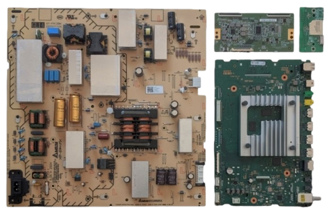 KD-75X80J Sony TV Repair Parts Kit, A-5027-342-A Main Board, 1-009-802-21 Power Supply, 1-009-498-12 T-Con, 1-005-419-31 Wifi, KD-75X80J