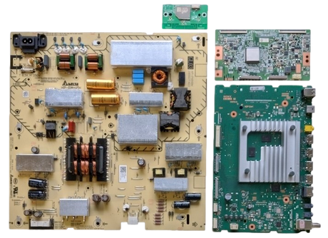 KD-85X80K Sony TV Repair Parts kit,  A-5042-692-A Main Board, 1-004-424-42 Power Supply, 1-014-135-11 T-Con, 1-005-419-32 Wifi, KD-85X80K